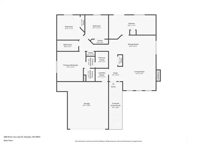 An ideal 1-story layout with large spacious rooms that makes everything efficient.