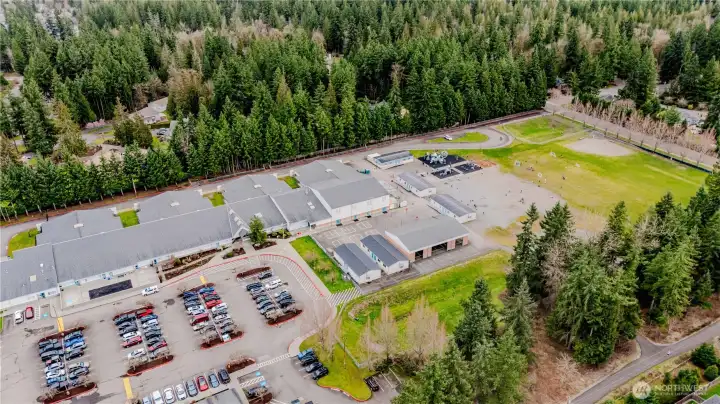 Rock Creek ELementary located right behind the listing property