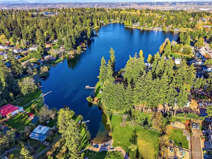 Stunning Community Lake