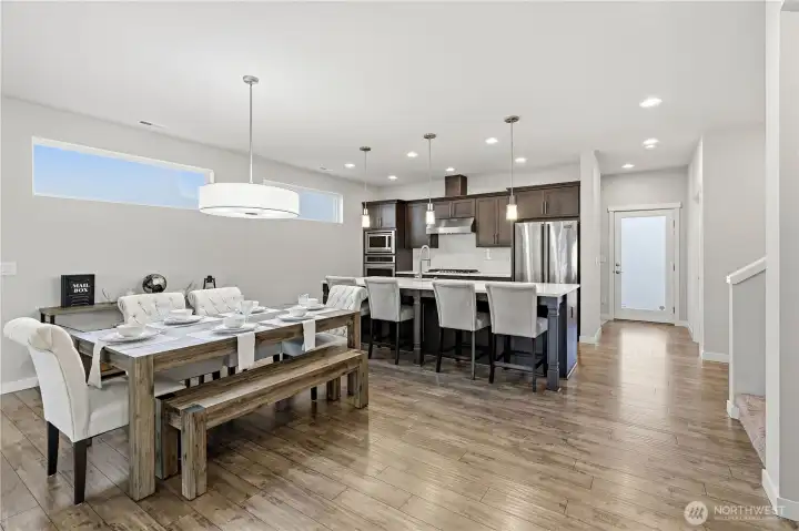 Dining Area Open to Kitchen