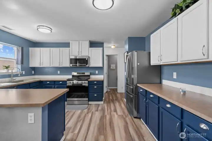 Functional Transition Space Leading Directly To The Attached Garage