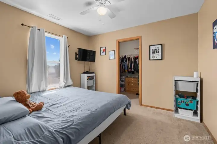 1st Bedroom Offers Plenty Of Room For Furniture And Personal Touches