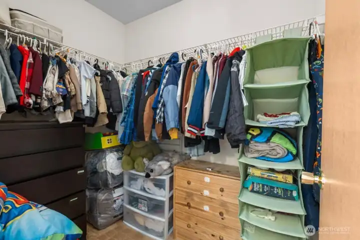 Unexpectedly Large Walk-In Closet