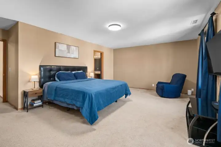 Expansive Primary Suite Offering A Serene And Private Retreat