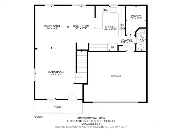 Main Level Floor Plan