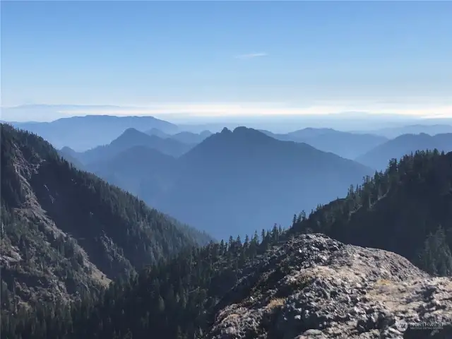 If you like hiking, this is at the top of Colonel Bob.