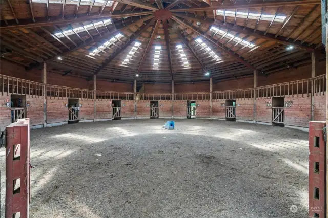 Arena & stables available as part of Meadow Ridge.