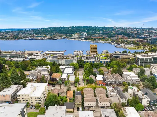 Close to Lake Union.