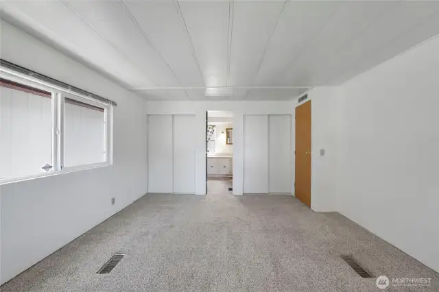 Primary Bedroom to its own bathroom...