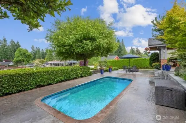 Outdoor gas firepit