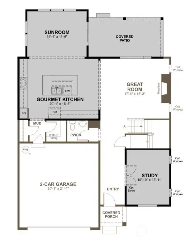 Floor plan - 1st Floor - Measurements are approximate