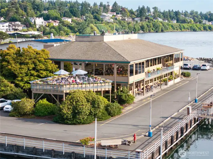 Anthony's homeport is just a short walk at the other side of the marina.