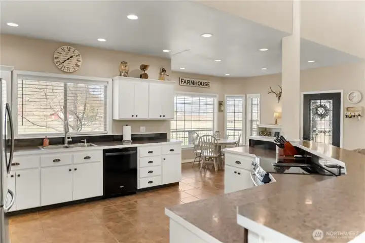 Lots of natural light