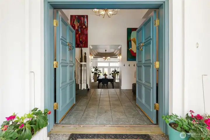 Entering the Front Door