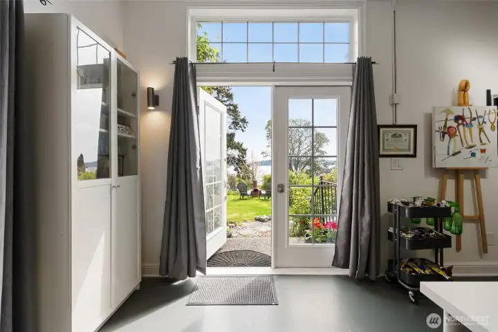 Art Room Exterior Door