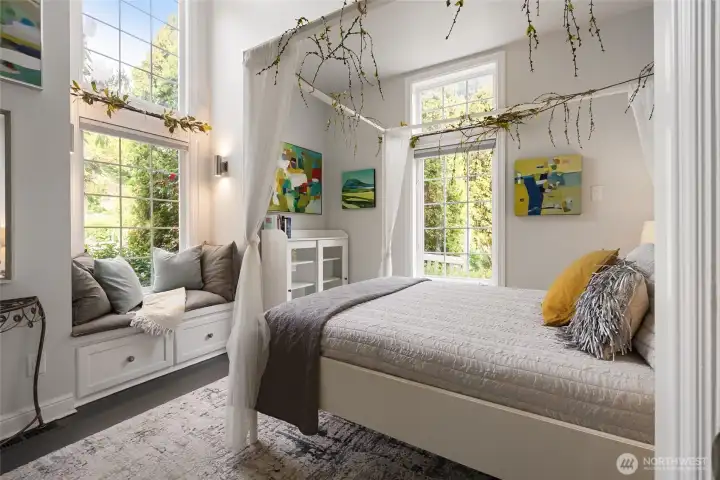 Lower Level Bedroom 1 - Main House