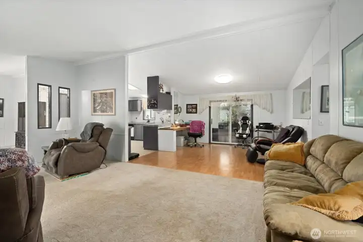 Open floor plan