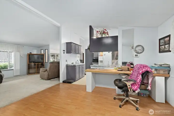 Open floor plan