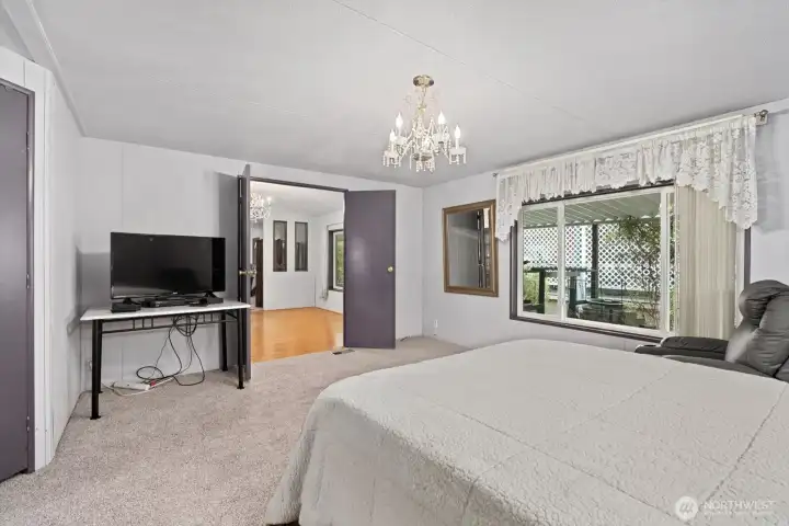 Large primary suite