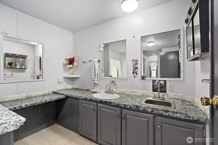 Large Primary bathroom