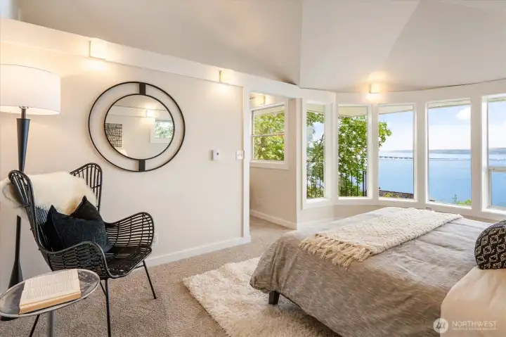 Primary bedroom suite