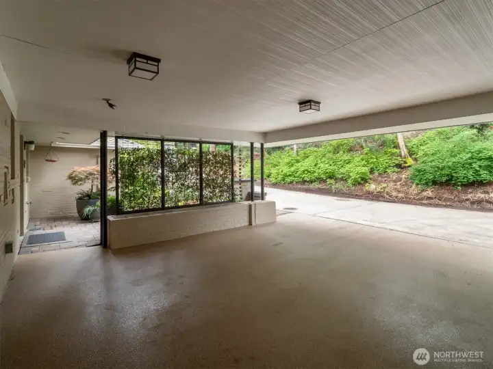 2-car covered parking