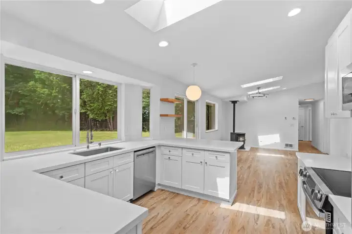 All New Stainless Steel Appliances