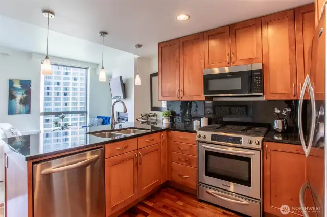 Your New Home includes a Luxurious Kitchen.