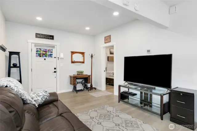 Kitchen is just to the right.