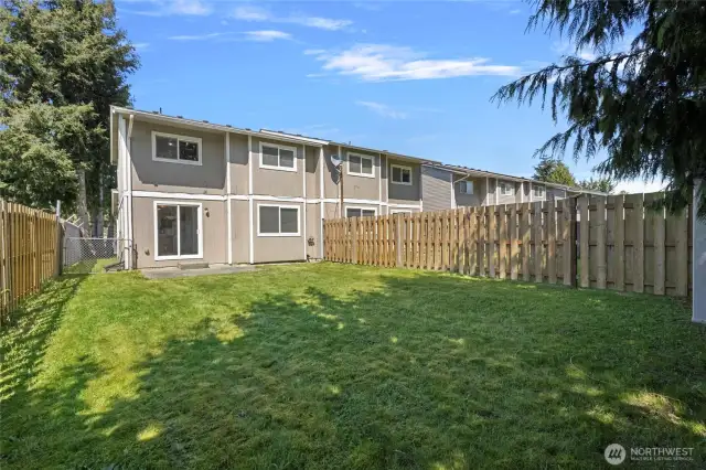 Back Yard of the 515 side