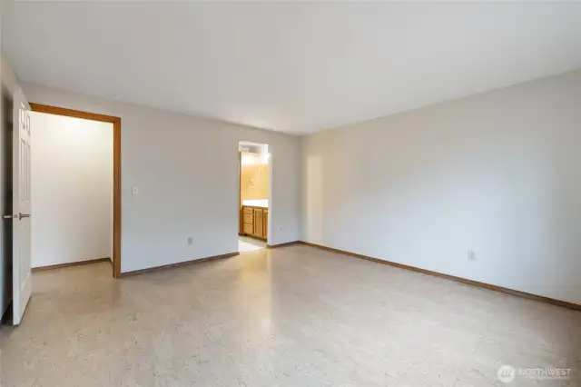 This is a photo when home was vacant