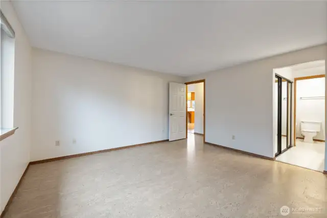 This is a photo when home was vacant