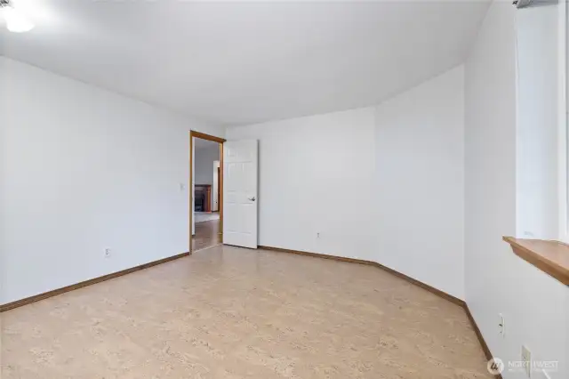 This is a photo when home was vacant