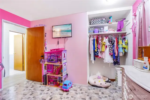 Another view of the first bedroom.
