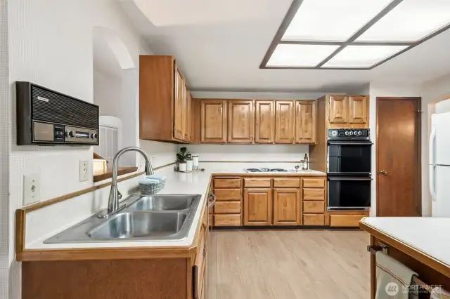 Double ovens!