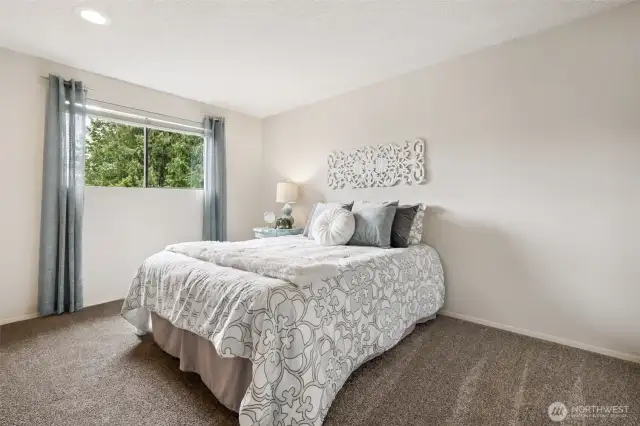 3 of 4 bedrooms