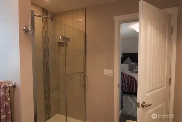 Custom Tile Shower in the Primary Bath