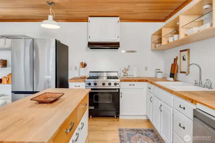 Plenty of storage and counters.