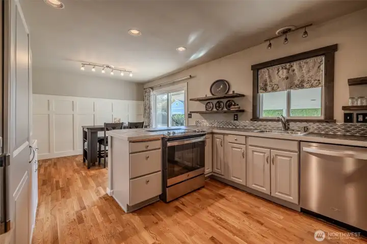 What a fun space to host a dinner