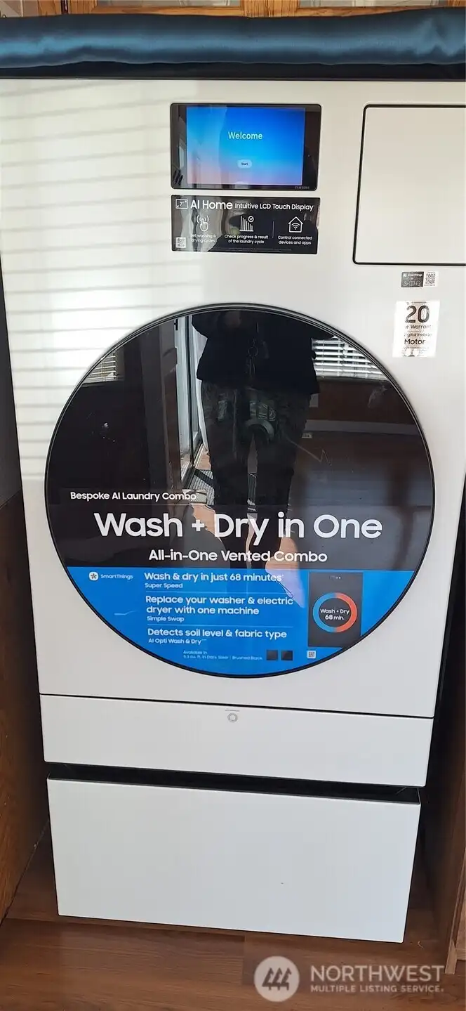 Full Size Washer + Dryer