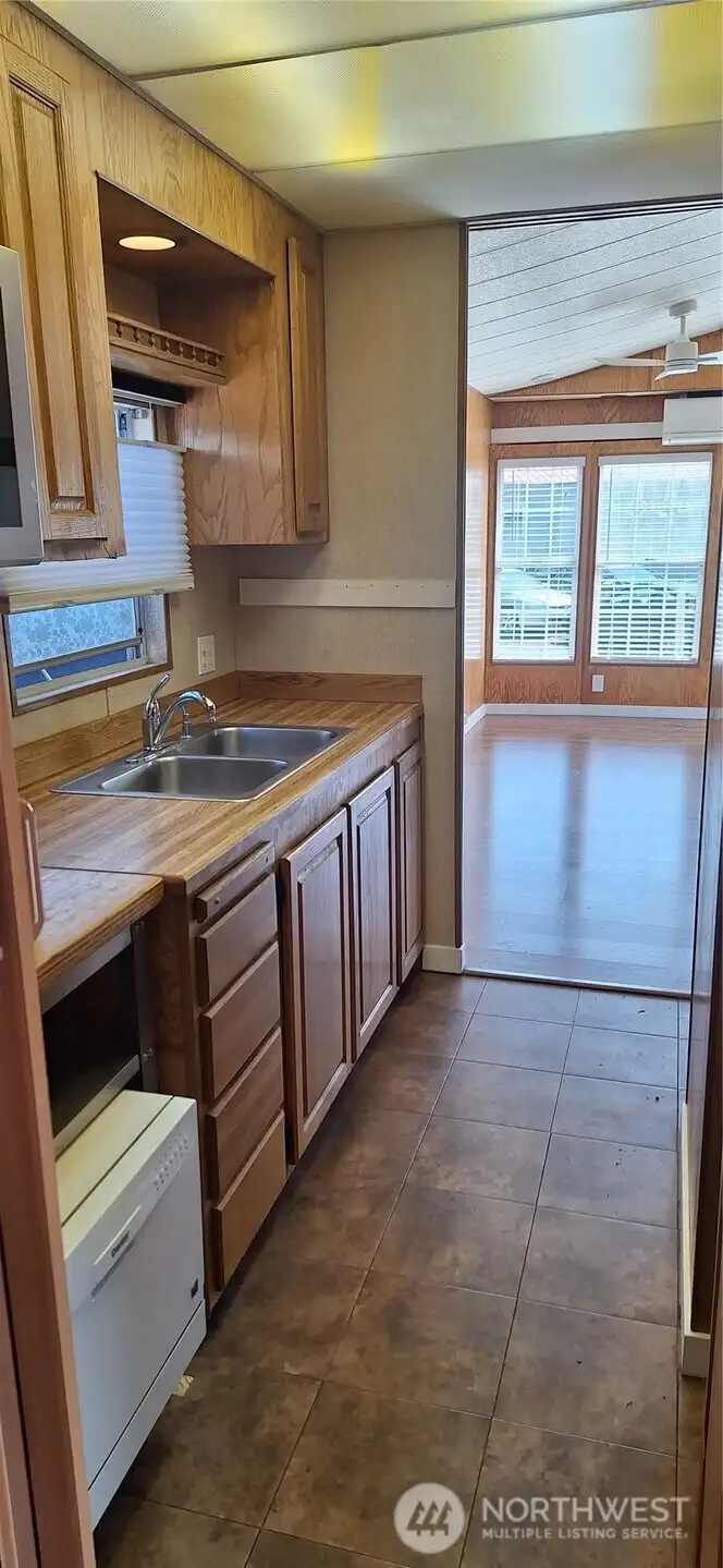 Kitchen Galley facing east