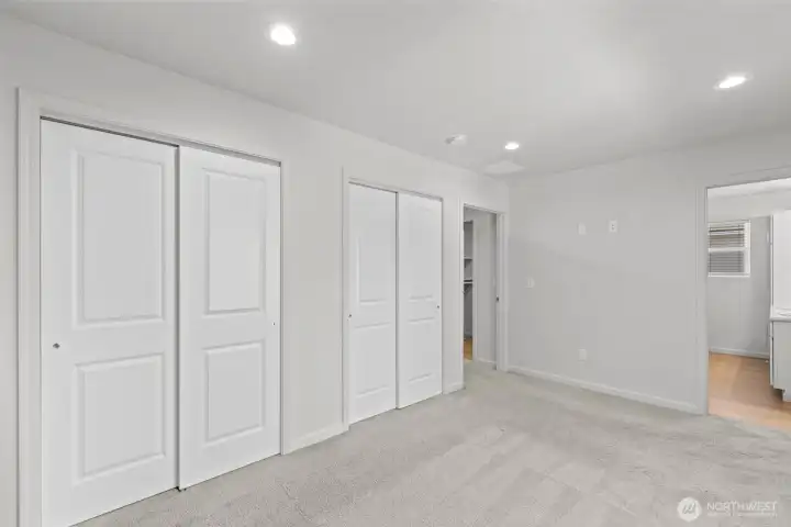 Primary Suite - Dual Closets