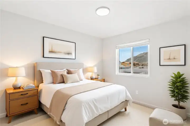 Virtually Staged - Bedroom #2