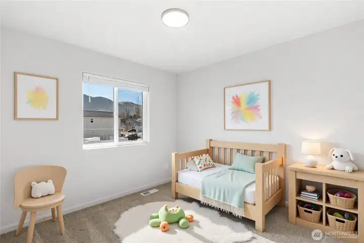 Virtually Staged - Bedroom #3