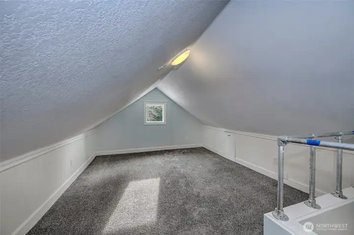 This space...a writer's nook? Home office? Crafting space? Reading room? -- YOU decide!