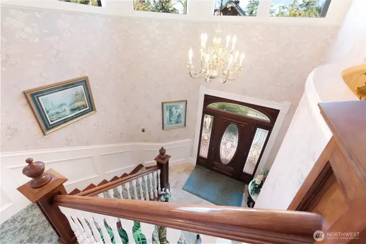 Apartment Entry from top of the stairs