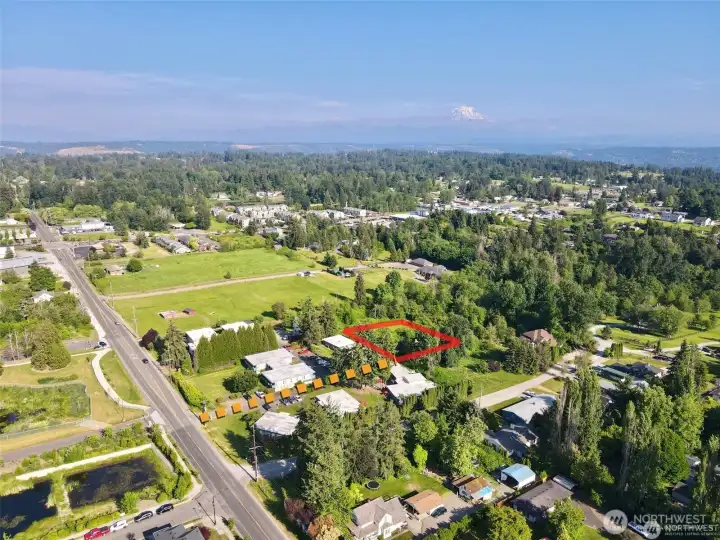 Ariel view of additional parcel