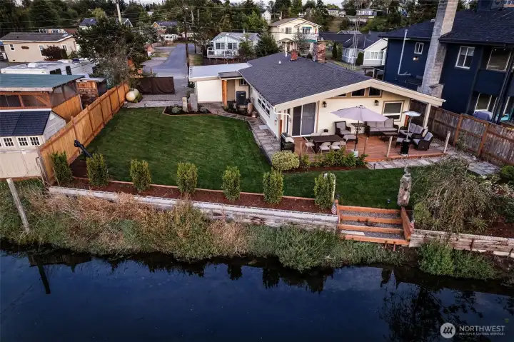 Waterfront on Terrell Creek