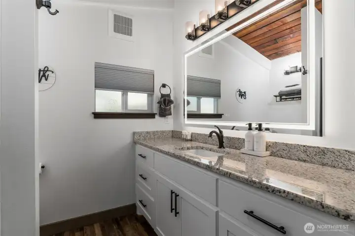 Ensuite bathroom in primary