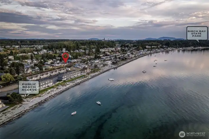 Great location on south side of Birch Bay